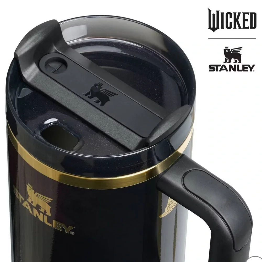 Stanley 40 oz Stainless Steel H2.0 Flowstate Quencher Tumbler Elphaba for Good - Picture 3 of 4